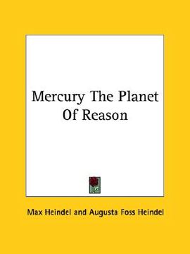 portada mercury the planet of reason (en Inglés)