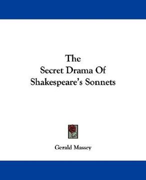 portada the secret drama of shakespeare's sonnets (in English)