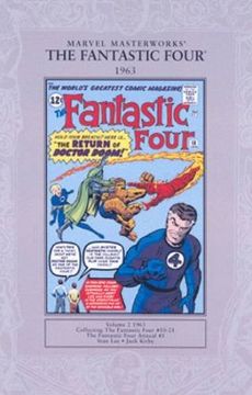 portada Marvel Masterworks: The Fantastic Four 1963 uk ed: Fantastic Four Vol. 1 #10-21 and Fantastic Four Annual #1 (in English)