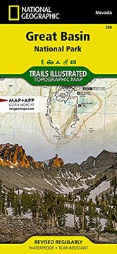 portada Great Basin National Park (National Geographic Trails Illustrated Map, 269) (in English)