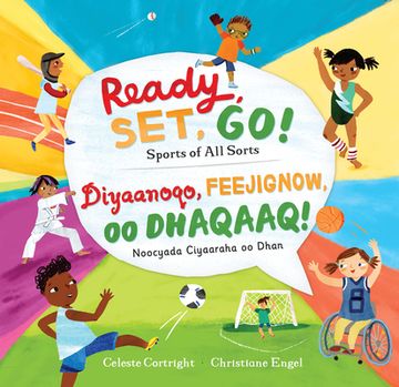 portada Ready, Set, Go! (Bilingual Somali & English): Sports of All Sorts (en Inglés)