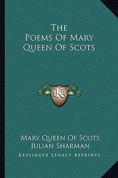 portada the poems of mary queen of scots (en Inglés)