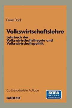 portada Volkswirtschaftslehre: Lehrbuch Der Volkswirtschaftstheorie Und Volkswirtschaftspolitik (in German)