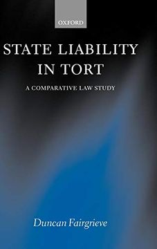 portada State Liability in Tort: A Comparative law Study (en Inglés)