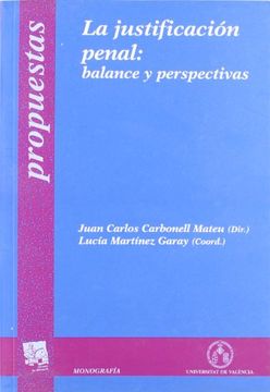portada La Justificación Penal: Balance y Perspectivas