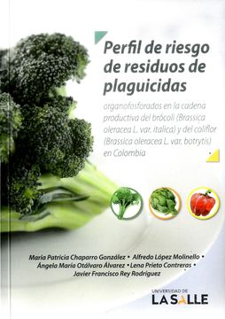 portada PERFIL DE RIESGO DE RESIDUOS DE PLAGUICIDAS (in Spanish)