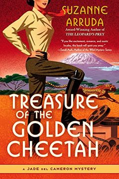 portada Treasure of the Golden Cheetah (Jade del Cameron Mysteries) 
