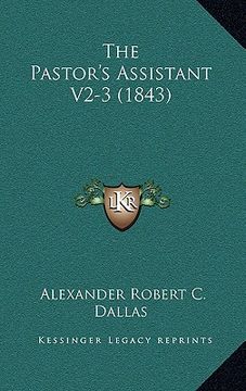 portada the pastor's assistant v2-3 (1843) (in English)