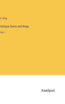 portada Antique Gems and Rings: Vol. I (in English)