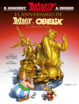 portada Asterix 34. El Aniversario de Asterix y Obelix