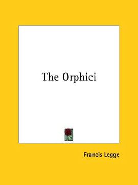 portada the orphici (en Inglés)