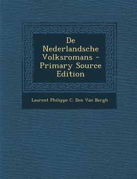 portada de Nederlandsche Volksromans