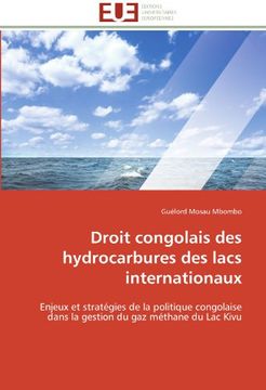 portada Droit Congolais Des Hydrocarbures Des Lacs Internationaux
