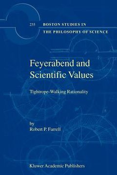 portada feyerabend and scientific values: tightrope-walking rationality (en Inglés)