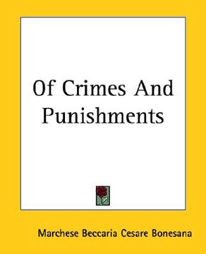 portada of crimes and punishments (en Inglés)
