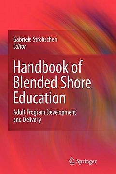 portada handbook of blended shore education: adult program development and delivery (en Inglés)