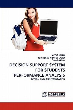 portada decision support system for students performance analysis (en Inglés)