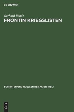 portada Frontin Kriegslisten: Lateinisch und Deutsch (en Alemán)