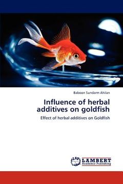 portada influence of herbal additives on goldfish (en Inglés)