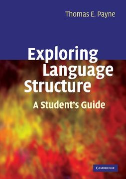 portada Exploring Language Structure Paperback: A Student's Guide (en Inglés)