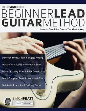 portada The Beginner Lead Guitar Method (en Inglés)
