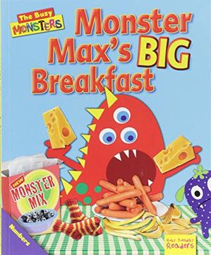 portada Monster Max's big Breakfast (Ruby Tuesday Readers: Busy Monsters) (en Inglés)