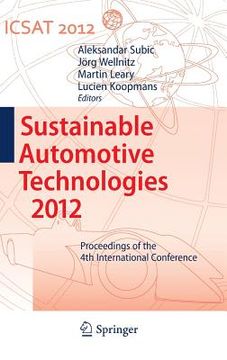 portada sustainable automotive technologies 2012 (en Inglés)