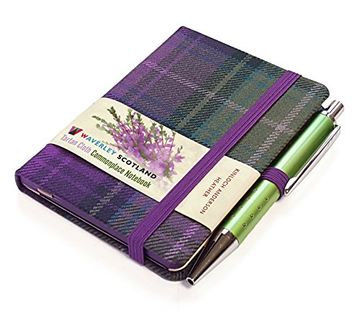 portada Heather Tartan: Mini Not with Pen: 10.5 x 7cm: Scottish Traditions: Waverley Genuine Tartan Cloth Commonplace Not (Waverley Scotland Tartan Cloth Nots)