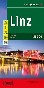 portada Linz, Stadtplan 1: 15. 000, Freytag & Berndt (Freytag & Berndt Stadtpläne)
