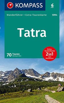portada Kompass Wanderführer Tatra, 70 Touren (en Alemán)
