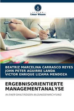 portada Ergebnisorientierte Managementanalyse (en Alemán)