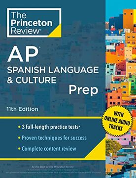 portada Princeton Review ap Spanish Language & Culture Prep, 11Th Edition: 3 Practice Tests + Content Review + Strategies & Techniques (2024) (College Test Preparation) (in English)