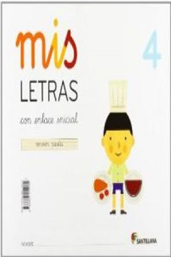 portada Mis Letras 4. Lectoescritura 4 Años (in Spanish)