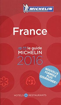 portada France Le Guide Michelin 2016