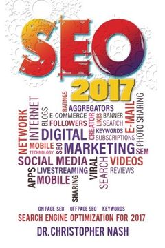 portada Seo 2017: Search Engine Optimization for 2017. On Page Seo, off Page Seo, Keywords (Seo Books, Search Engine Optimization 2016) 