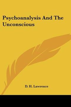 portada psychoanalysis and the unconscious (in English)