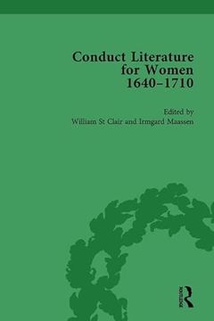 portada Conduct Literature for Women, Part II, 1640-1710 Vol 3 (en Inglés)
