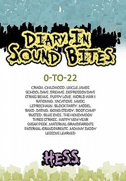 portada diary in sound bites (en Inglés)