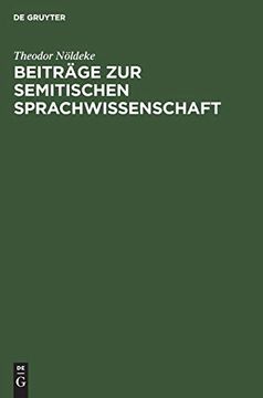 portada Beiträge zur Semitischen Sprachwissenschaft (en Alemán)