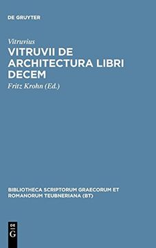 portada Vitruvii de Architectura Libri Decem (en Latin)