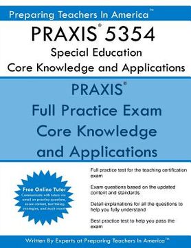 portada PRAXIS 5354 Special Education: Core Knowledge and Applications: PRAXIS II 5354 Exam (in English)