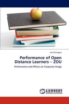 portada performance of open distance learners - zou (en Inglés)