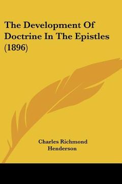 portada the development of doctrine in the epistles (1896)