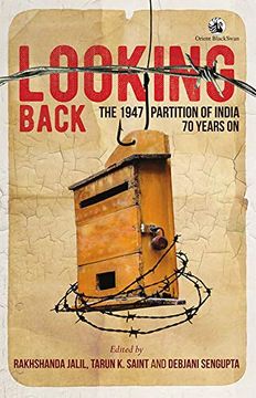 portada Looking Back: The 1947 Partition of India, 70 Years on (en Inglés)