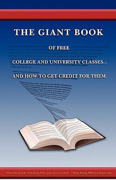 portada the giant book of free college and university classes... and how to get credit for them.