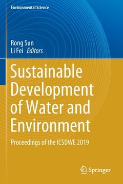 portada Sustainable Development of Water and Environment: Proceedings of the Icsdwe 2019 (en Inglés)