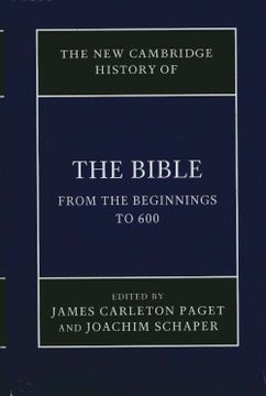 portada The New Cambridge History of the Bible: Volume 1, from the Beginnings to 600 (en Inglés)