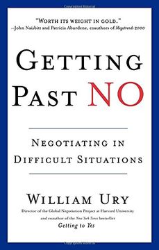 portada Getting Past No: Negotiating in Difficult Situations (en Inglés)