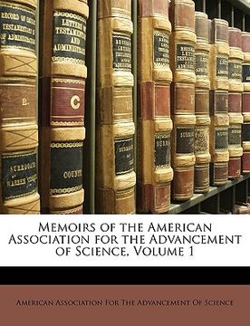 portada memoirs of the american association for the advancement of science, volume 1 (in English)