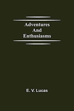 portada Adventures and Enthusiasms 